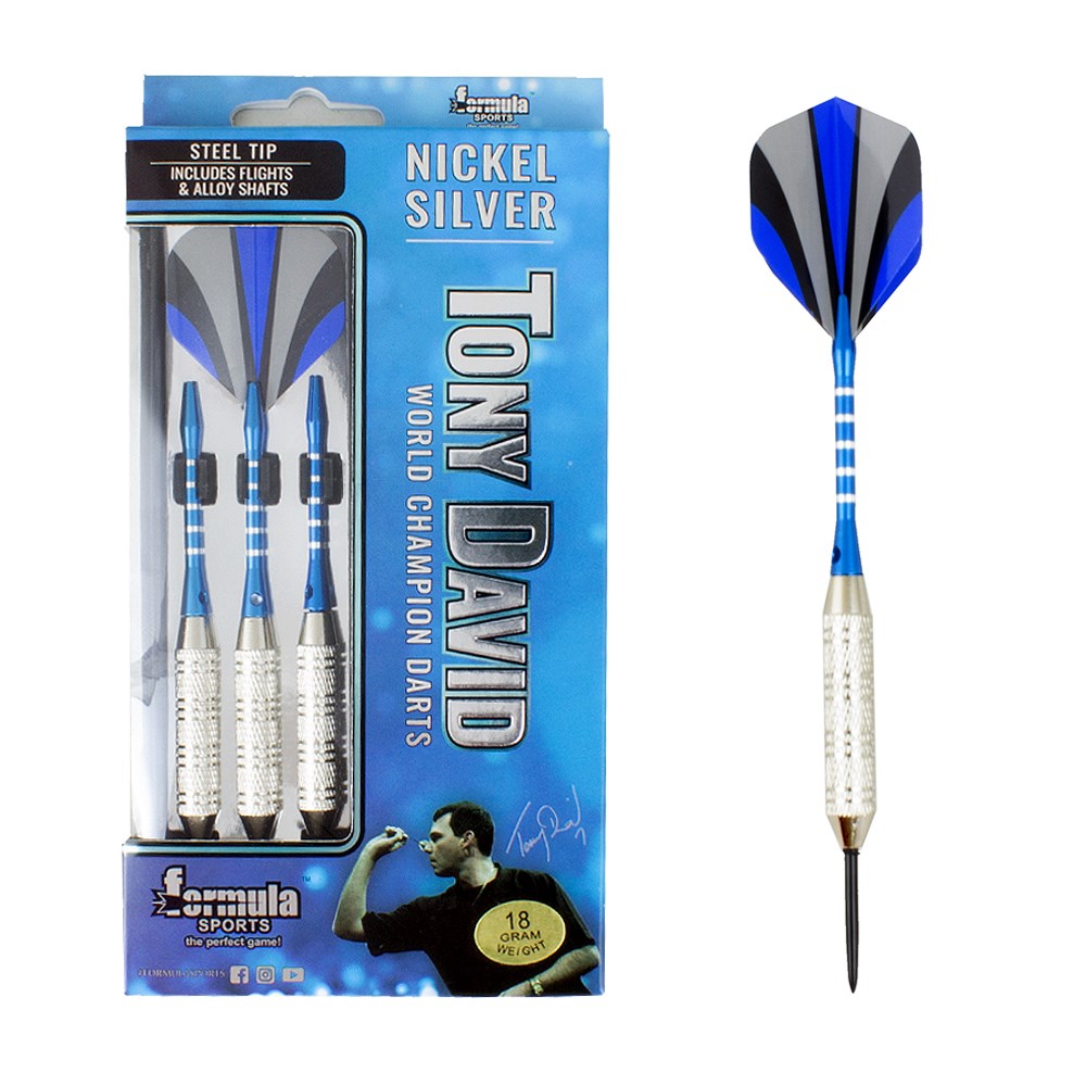 Tony David Nickel Silver Darts