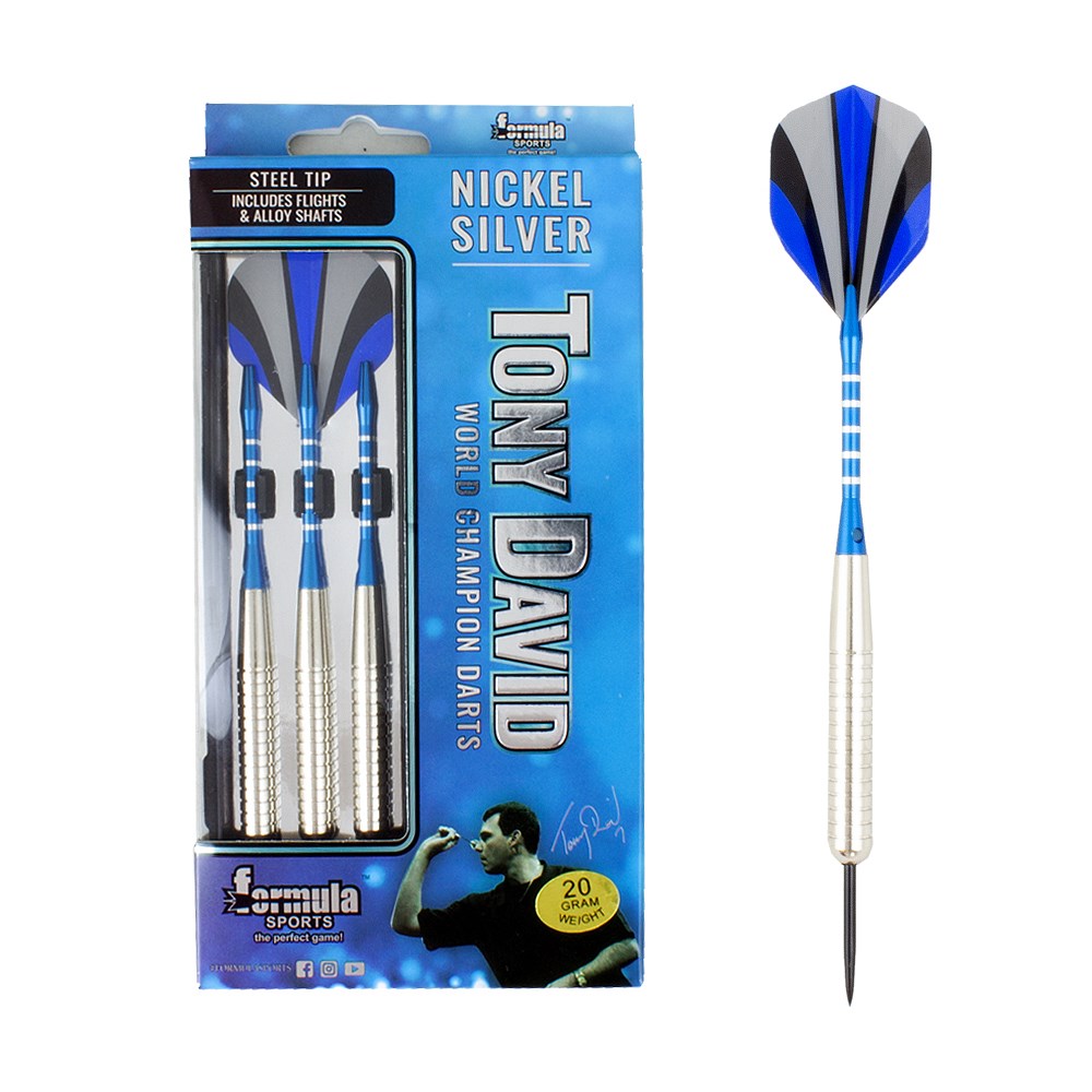 Tony David Nickel Silver Darts