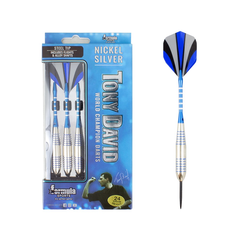 Tony David Nickel Silver Darts