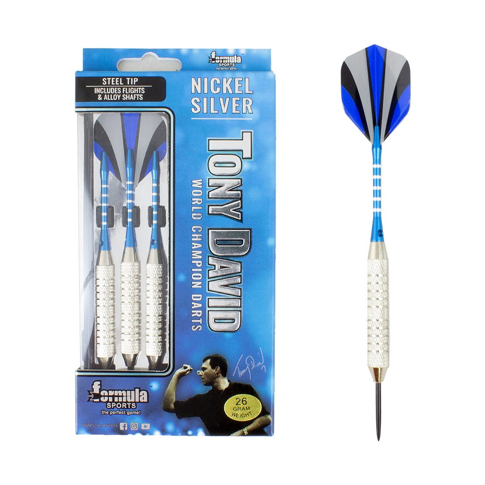 Tony David Nickel Silver Darts