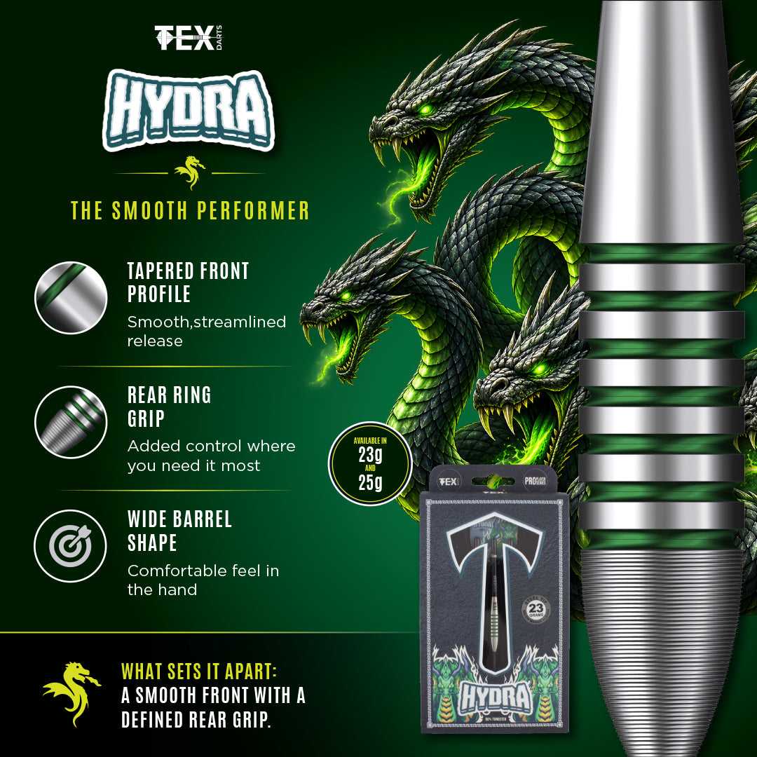 TEX Hydra 90% Tungsten Darts