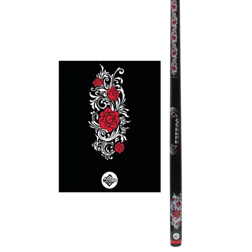 Rose Tattoo 2pce Cue