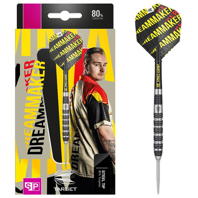 Dimitri Van Den Bergh 80% Steel Tip Darts