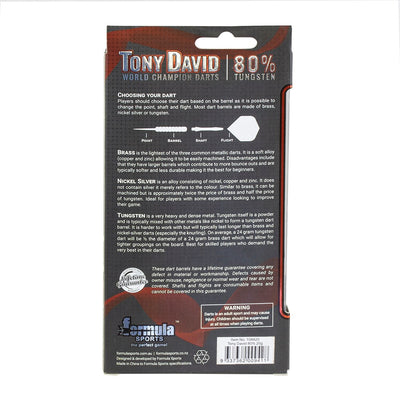 Tony David 80% Tungsten Darts