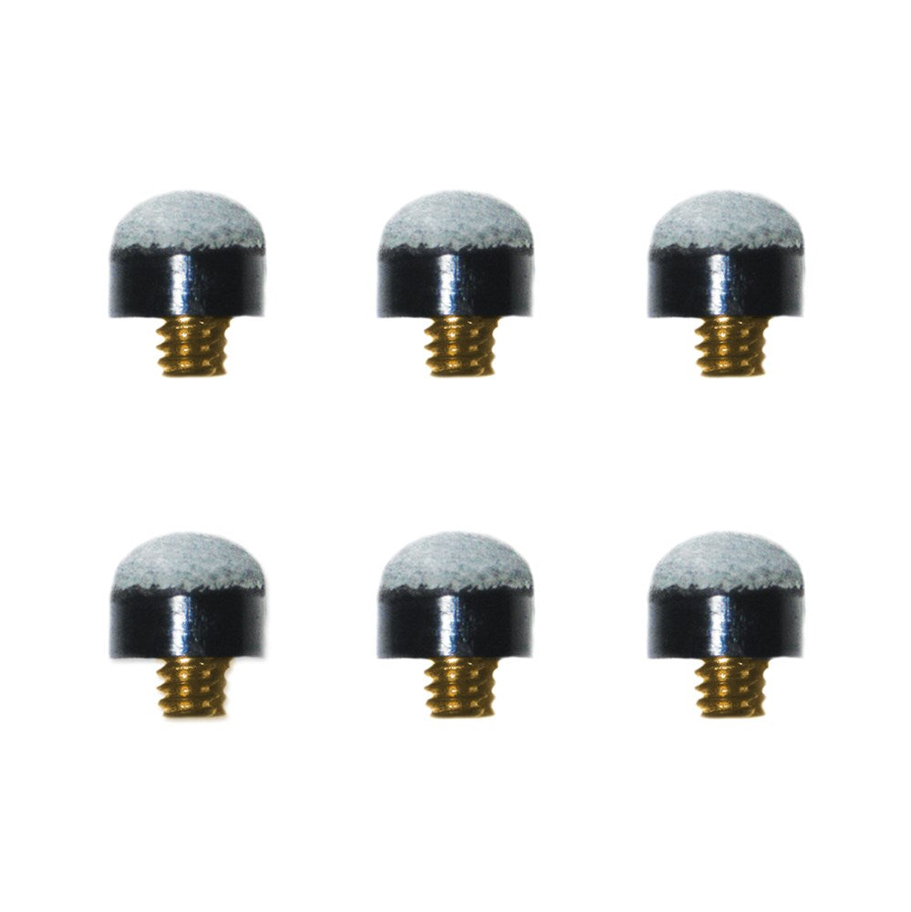 Blue Leather Tip Screw In