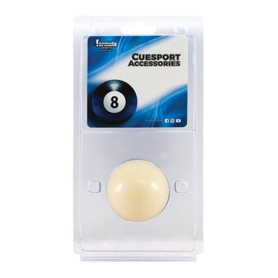 Standard White Cue Ball Blister