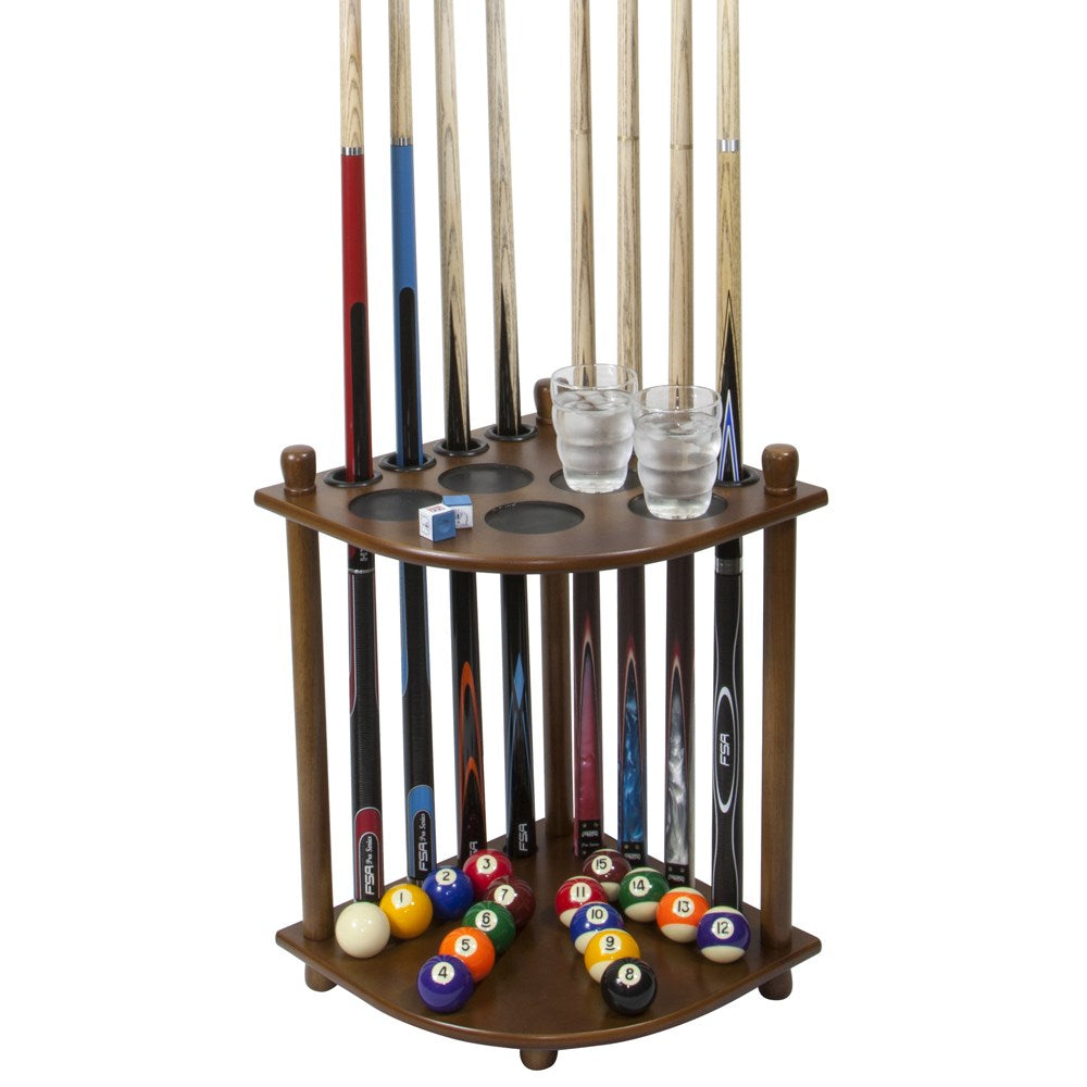 Corner Cue Stand - 8 Cues