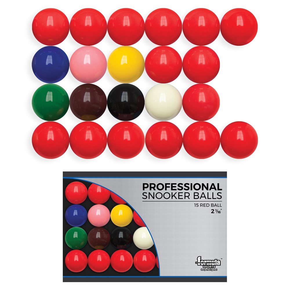 Professional Snooker Balls Boxed