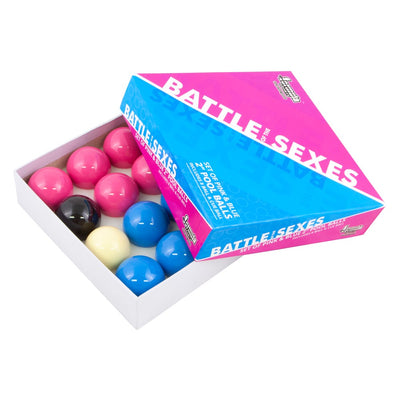 Battle of the Sexes Casino Balls 2" Boxed