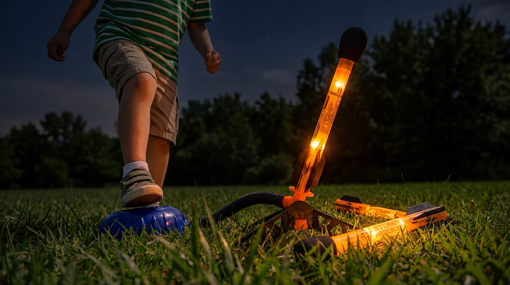 Light-Up Stomp Rocket