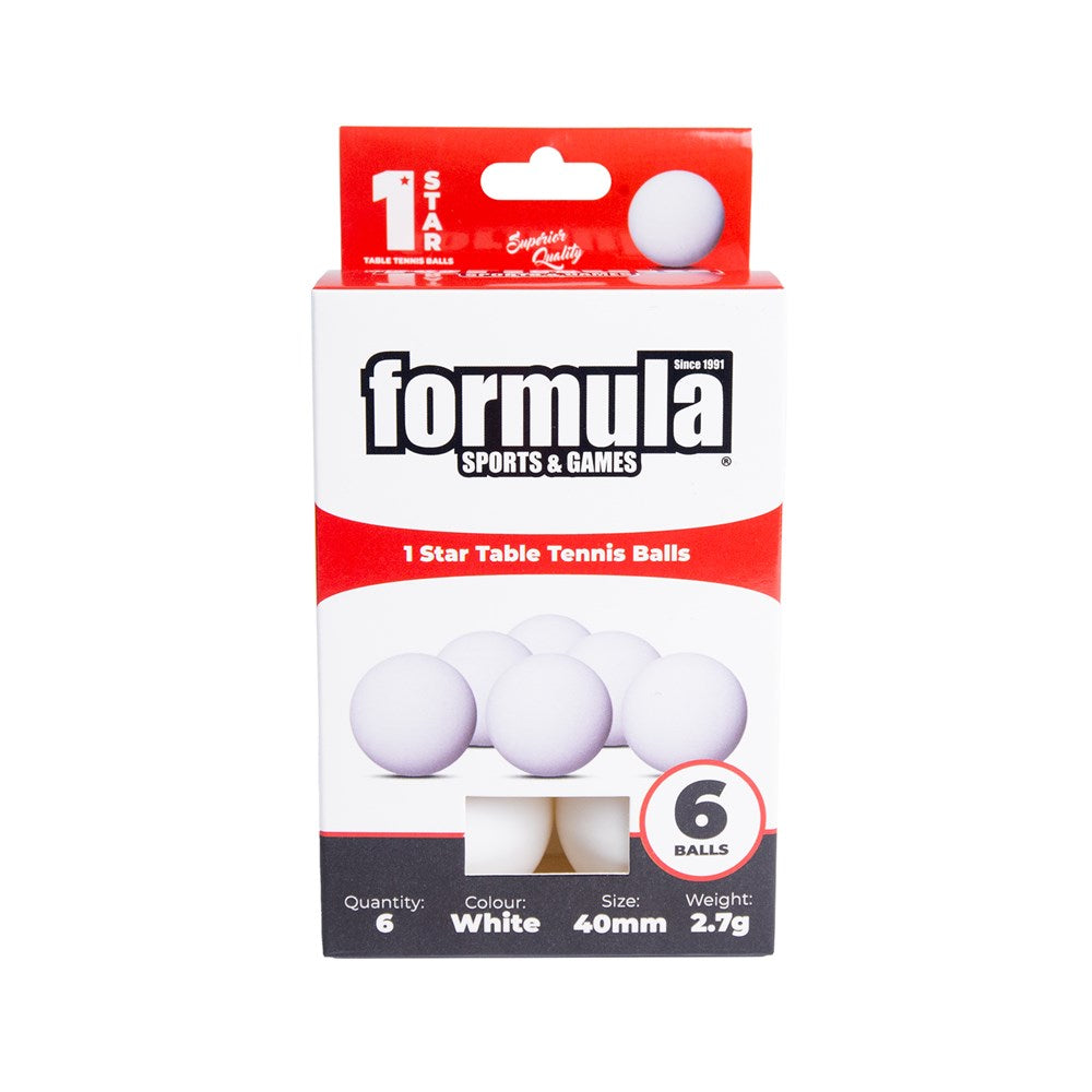 6 Pack Balls 1 Star
