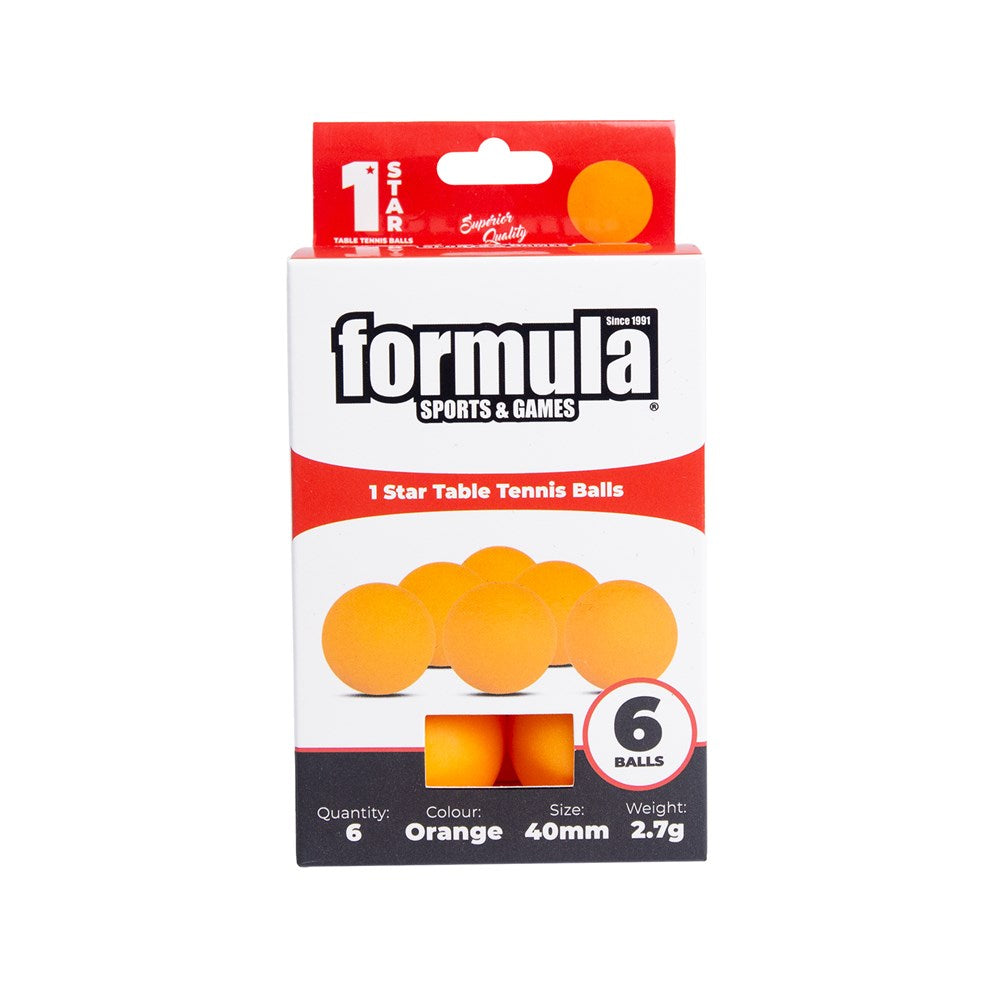 6 Pack Balls 1 Star