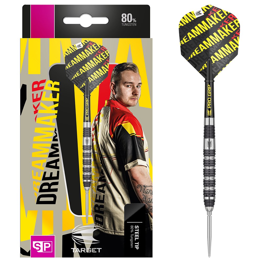 Dimitri Van Den Bergh 80% Steel Tip Darts