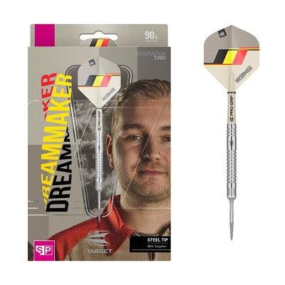 Dimitri Van Den Bergh 90% G2 SP Steel Tip Darts