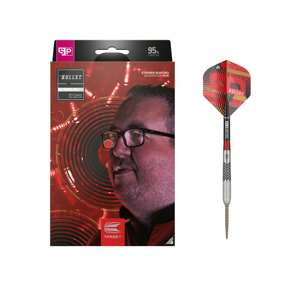 Stephen Bunting Gen5 95% SP Steel Tip Dart