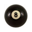 Black No. 8 Ball 2" Blister