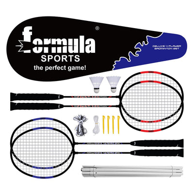 Badminton 4 Player Deluxe Set